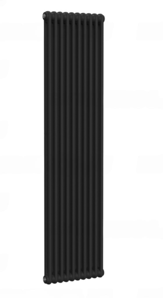 Радиатор трубчатый RIFAR TUBOG 2180 4 секции боковое подключение антрацит TUB-2180-4-B1-AN